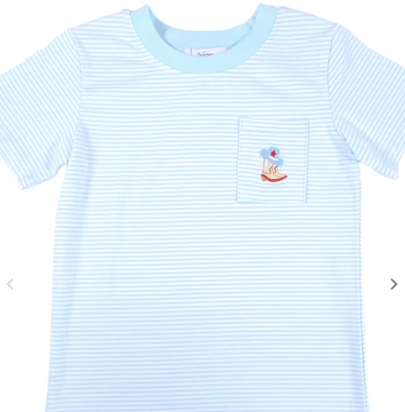 Cowboy Stripe Tee