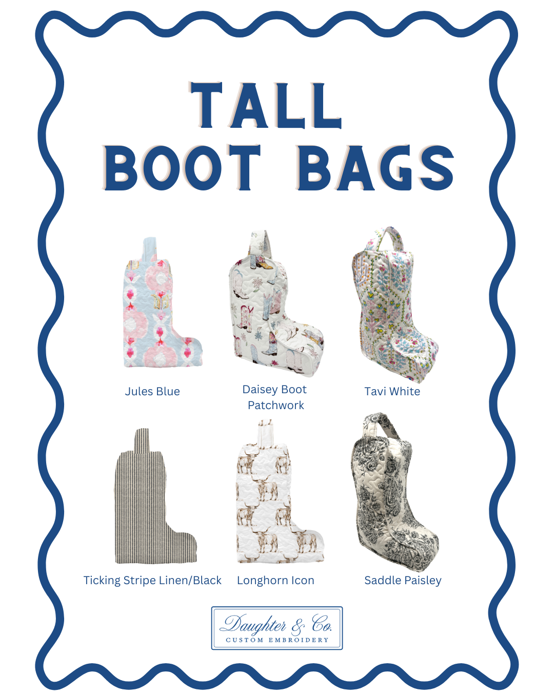 Ida Mae Boot Bag