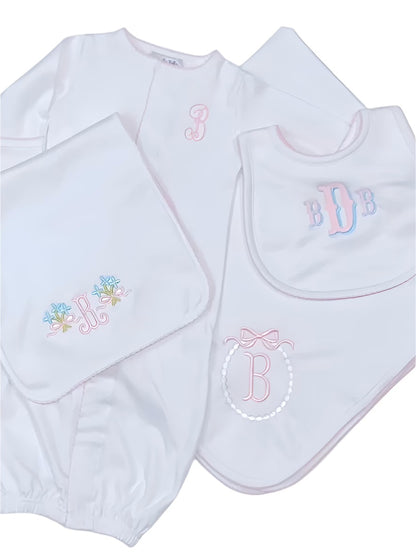 Picot Trim Baby Blanket