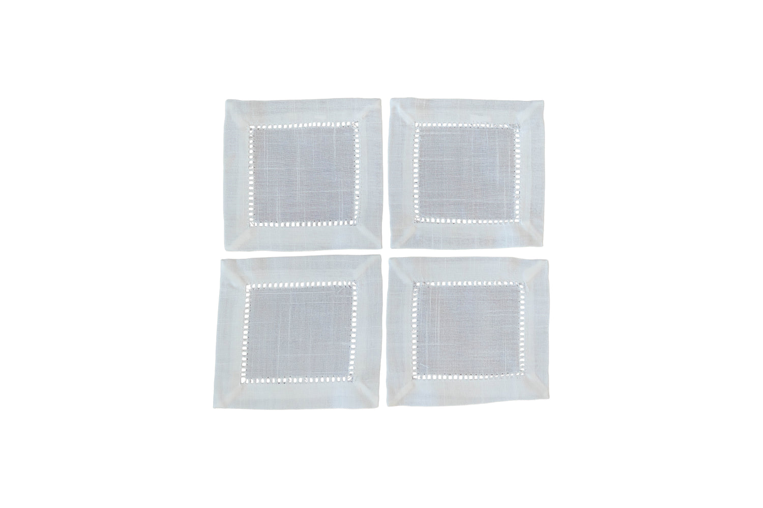 Cocktail Napkin With Hemstitch Border