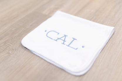 Picot Trim Burp Cloth