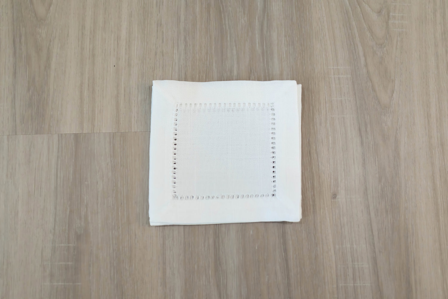 Cocktail Napkin With Hemstitch Border