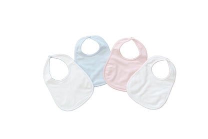 Picot Trim Baby Bib