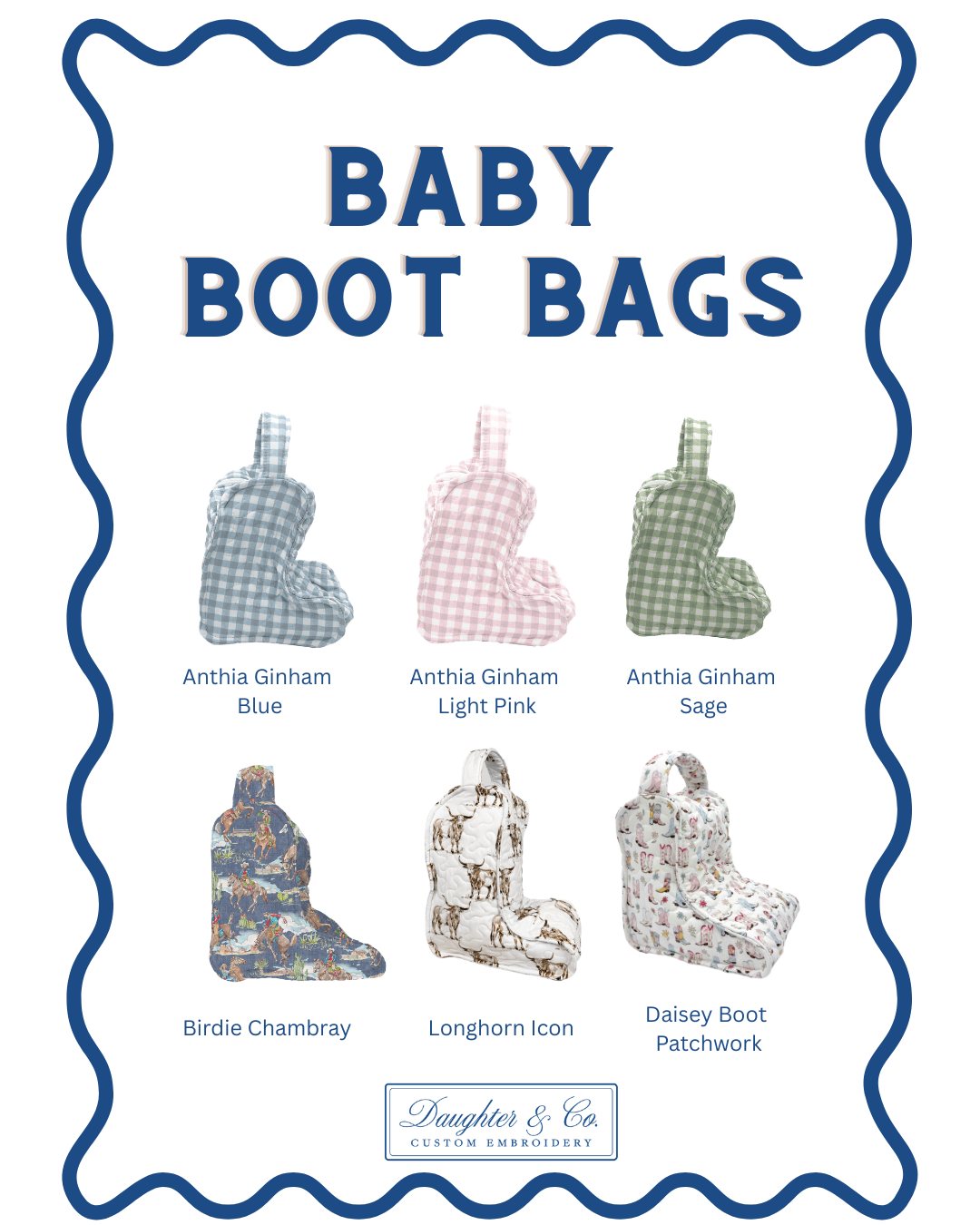 Ida Mae Boot Bag